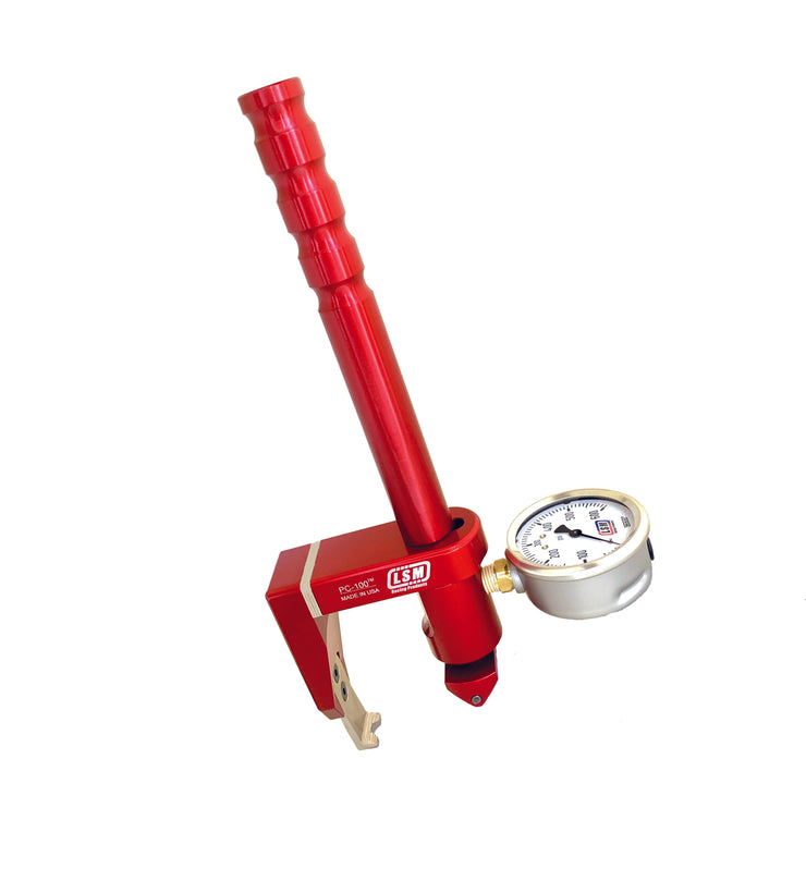 PC-100™  Adjustable on head valve spring pressure tester for various shaft style and stud mount roller rocker systems.