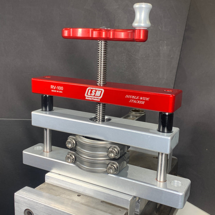 LSM RV-100™ Double-Wide Stacker Rod Vise