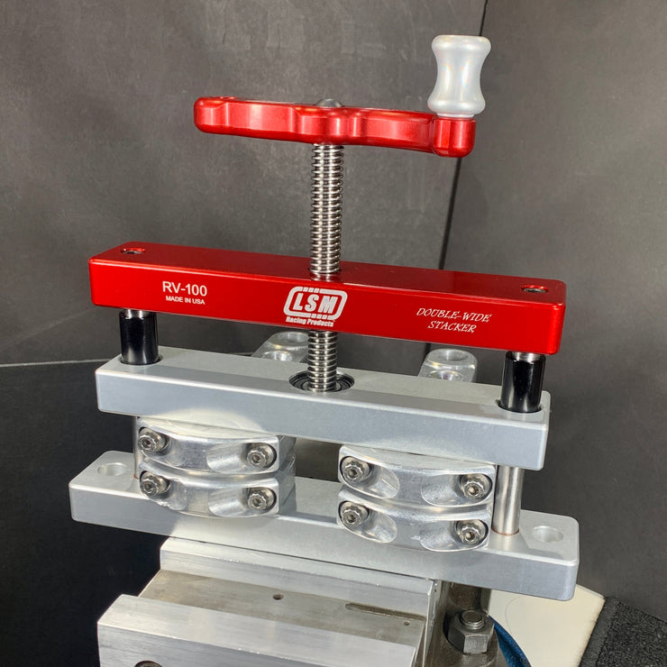 LSM RV-100™ Double-Wide Stacker Rod Vise