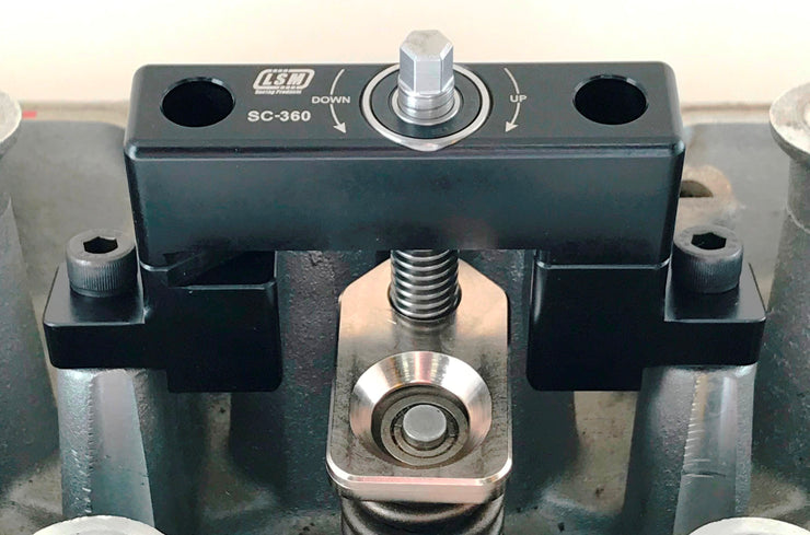 Lsm Valve Spring Compressor SC-360™ On Head Valve Spring Compressor Late Model Hemi – LSM Racing ...