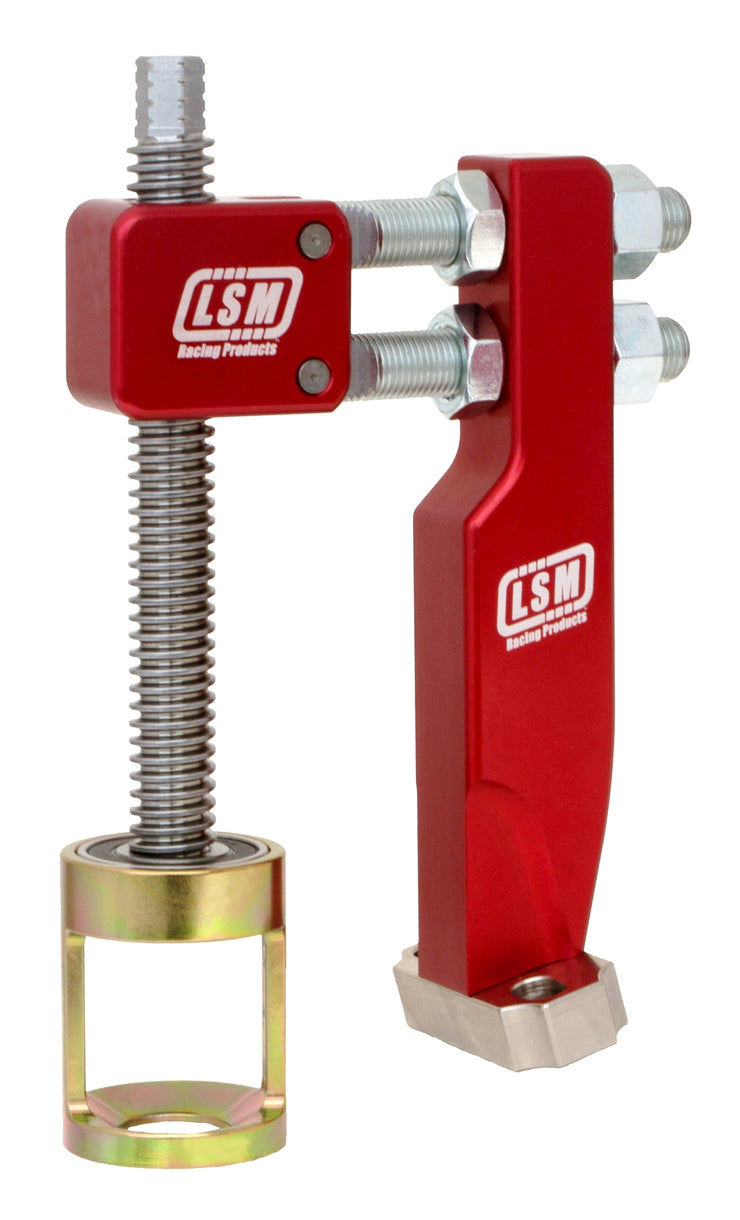 The LSM SC-200 is our valve spring compressor for conventional big blocks with individually mounted shaft rockers.
